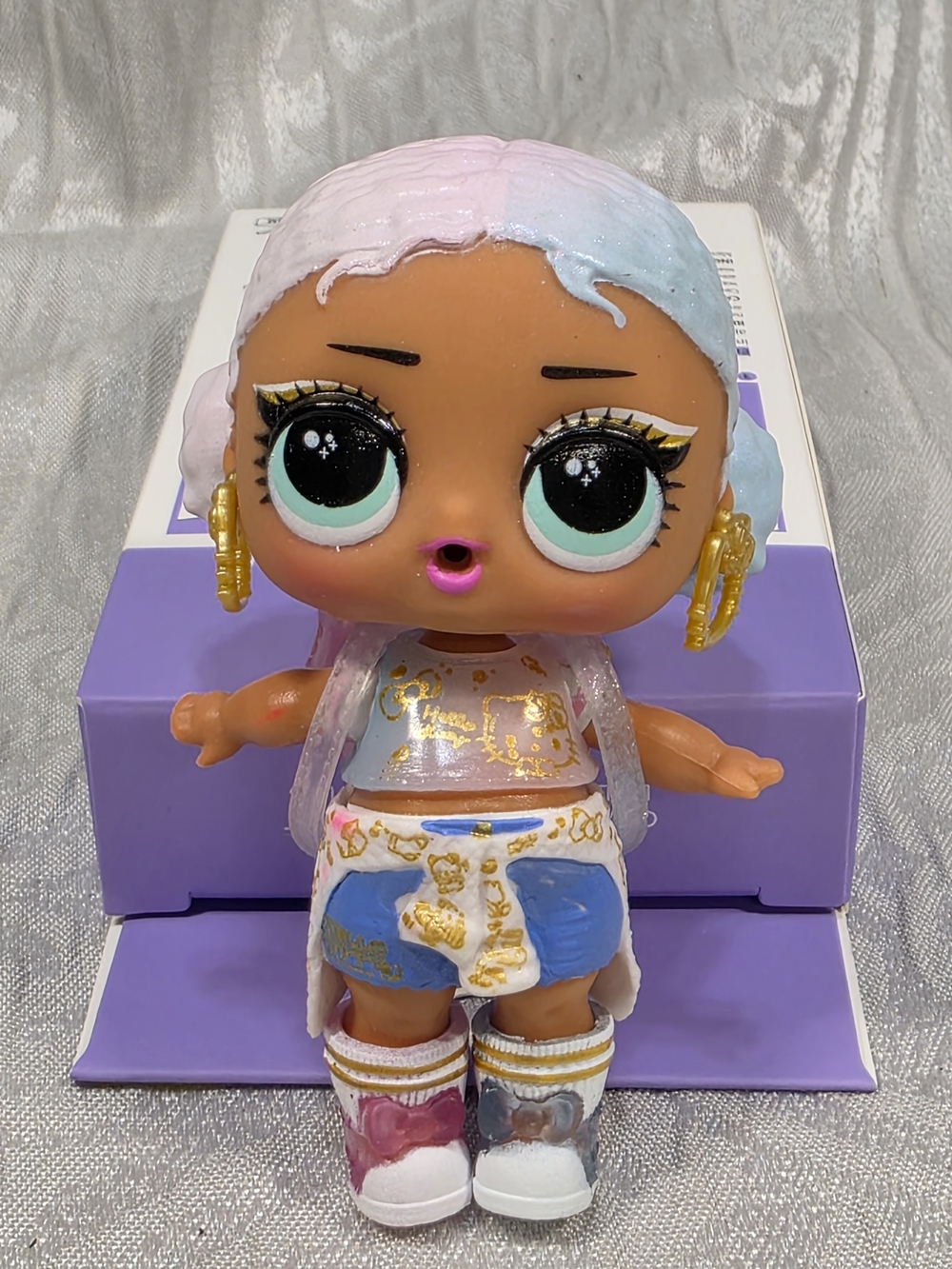 Limited Edition LOL Surprise Hello Kitty Crystal Cutie Doll 50th Anniversary